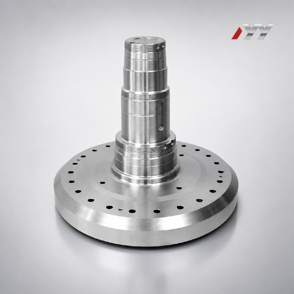 Feed & Biofuel Machinery Flanged Main Shaft