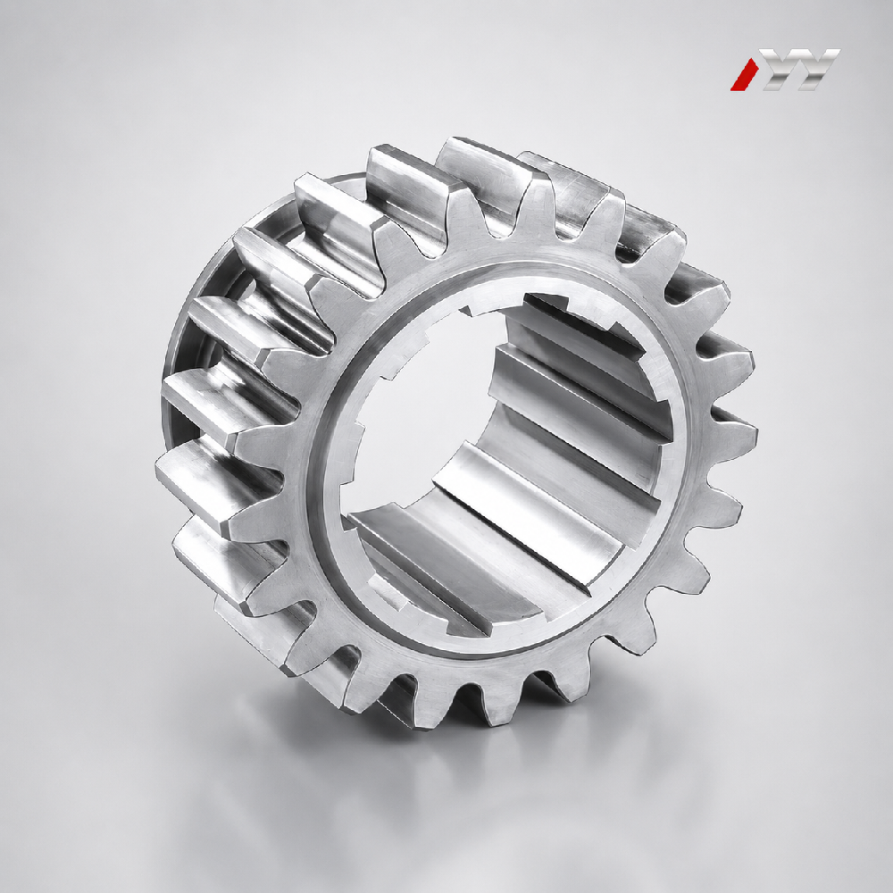 Mining Machinery Hard Flank Ground Spur Gear with Internal Spline
